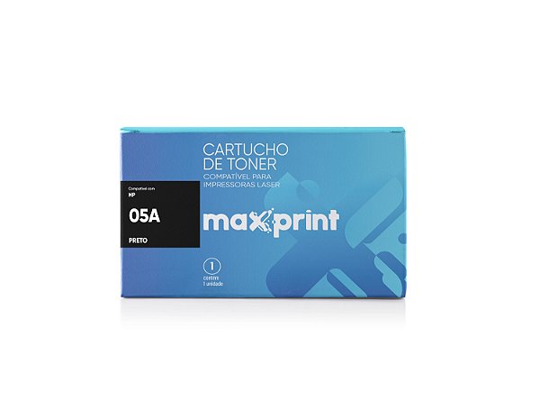 TONER COMPATÍVEL 05A CE505A PRETO - MAXPRINT