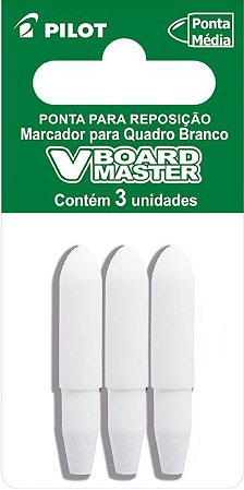 PONTA PARA REPOSIÇÃO V-BOARD MASTER C/3 - PILOT