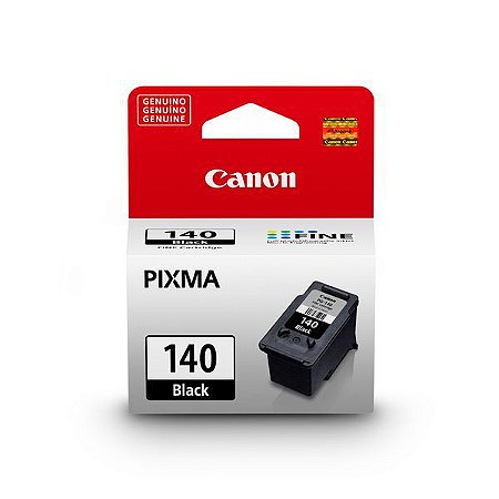 CARTUCHO CANON PG-140 PRETO - 8ML