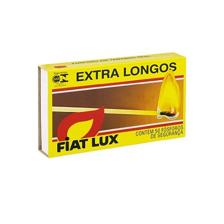 FÓSFORO EXTRA LONGO C/50 UNIDADES - FIAT LUX