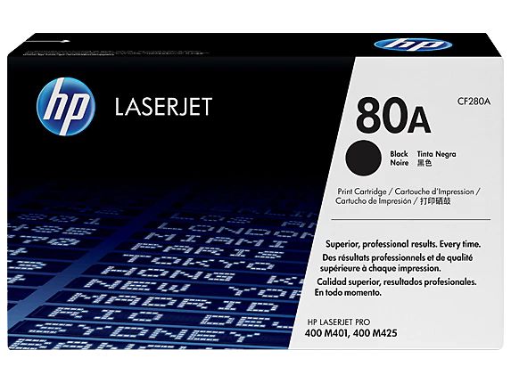 TONER HP 80A PRETO - CF280AB