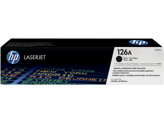 TONER HP 126A PRETO - CE310AB