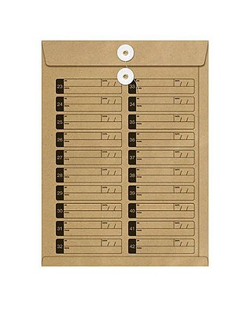 ENVELOPE VAI-VEM KRAFT NATURAL - SCRITY