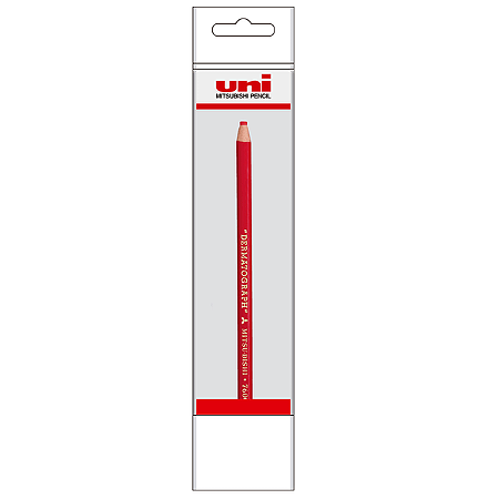 LÁPIS DERMATOGRÁFICO MITSU-BISHI 7600 VERMELHO - UNI-BALL