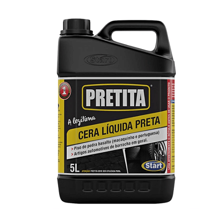 CERA LÍQUIDA PRETITA 5L - START QUÍMICA