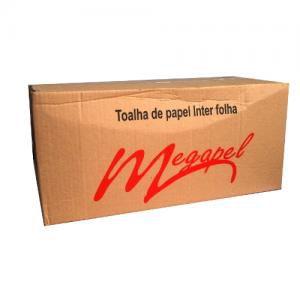 PAPEL TOALHA INTERFOLHAS 20X21 BRANCO C/2000 FLS - MEGAPEL