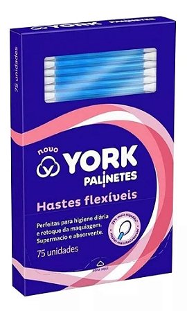 COTONETE FLEXÍVEL C/75 UNIDADES - YORK