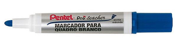 MARCADOR PARA QUADRO BRANCO MW95 PRÓ TEACHER AZUL - PENTEL