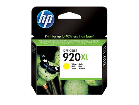 CARTUCHO HP 920XL CD974AL AMARELO - 7,5ML