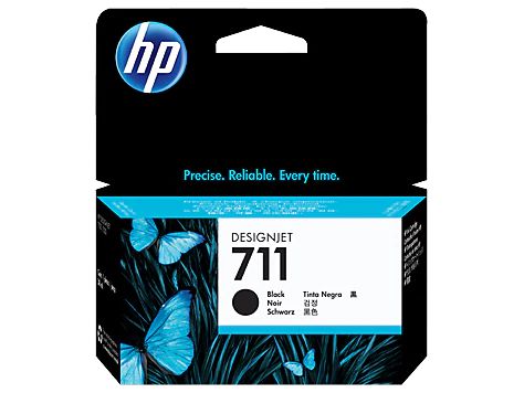 CARTUCHO HP 711 CZ129AB PRETO - 38ML