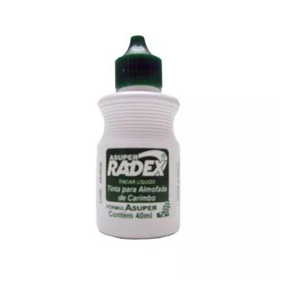 TINTA PARA CARIMBO TINCAR VERDE 40ML - RADEX