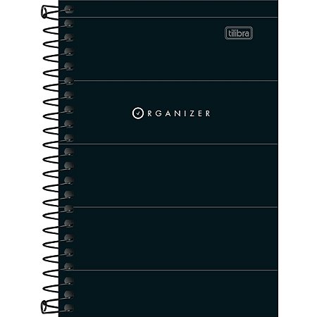 CADERNETA ESPIRAL CAPA FLEXÍVEL ORGANIZER 80 FOLHAS - TILIBRA