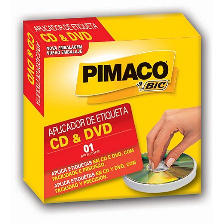 APLICADOR DE ETIQUETA CD & DVD CDPPLY - PIMACO