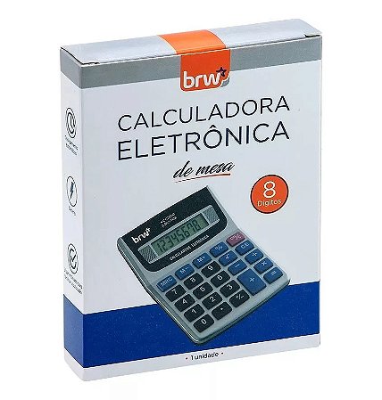 CALCULADORA ELETRÔNICA 8 DÍGITOS - BRW