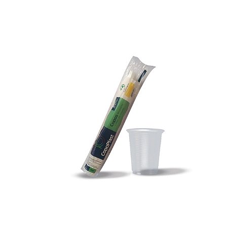 COPO DESCARTÁVEL 80ML TRANSPARENTE C/100 UNIDADES - COPOPLAST