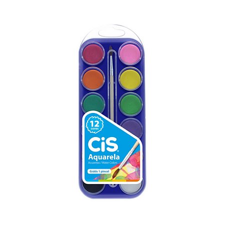 AQUARELA C/12 CORES - CIS