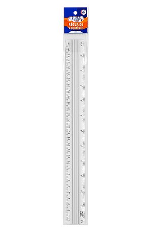 RÉGUA DE ALUMÍNIO 30CM - BRW