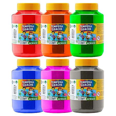 TEMPERA GUACHE 500ML - ACRILEX