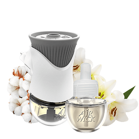 BOM AR DIFUSOR ELÉTRICO LÍRIO BRANCO E ALGODÃO - 16ML