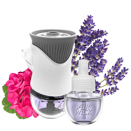 BOM AR DIFUSOR ELÉTRICO LAVANDA E GERÂNIO - 16ML