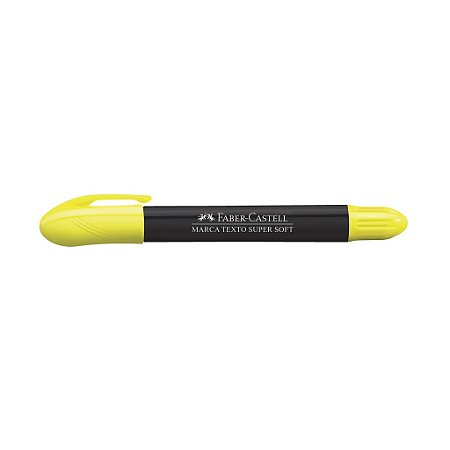 MARCA TEXTO SUPERSOFT GEL AMARELO - FABER-CASTELL