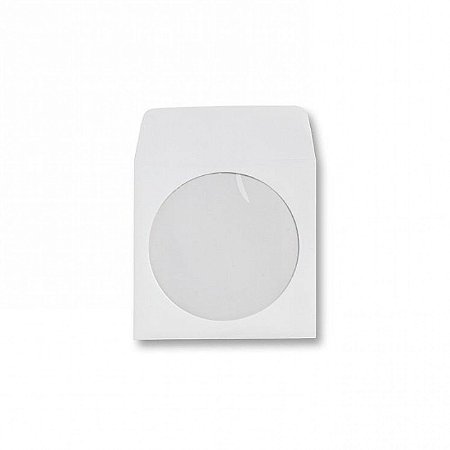 ENVELOPE PARA CD 126MMX126MM BRANCO C/50 UNIDADES - IPECOL