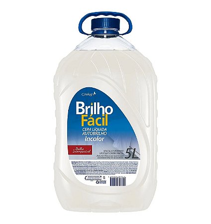 CERA LÍQUIDA INCOLOR BRILHO FÁCIL - 5L