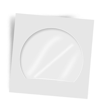 ENVELOPE PARA CD E DVD 126MMX126MM BRANCO C/100 - CELUCAT