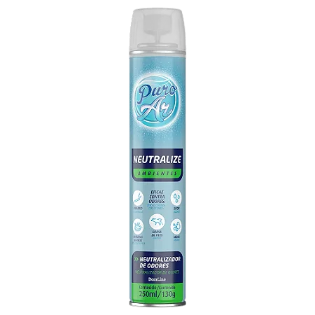 NEUTRALIZADOR DE AMBIENTE PURO AR 250ML - DOM LINE