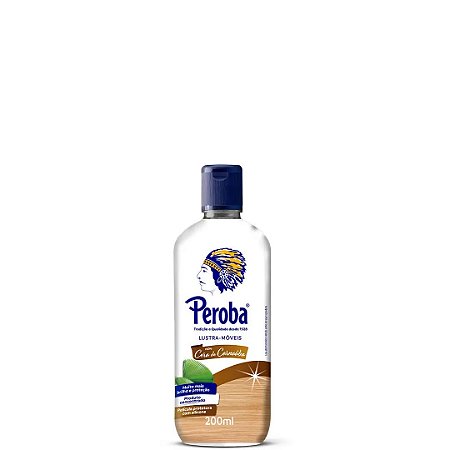 LUSTRA MÓVEIS KING PEROBA CERA DE CARNAÚBA - 200ML