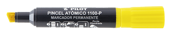 MARCADOR PINCEL ATÔMICO 1100-P AMARELO - PILOT