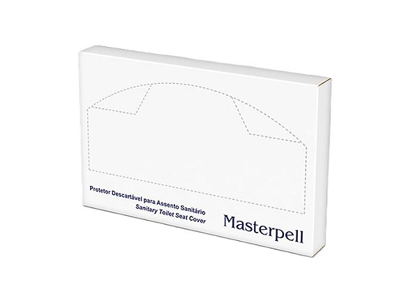 FORRO DESCARTÁVEL PARA ASSENTO SANITÁRIO C/40 FOLHAS - MASTERPELL