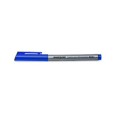 CANETA PARA RETROPROJETOR MARK+ 2,0MM AZUL - MAXPRINT
