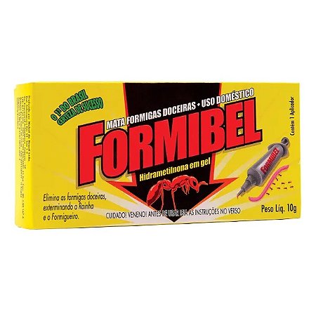 MATA FORMIGAS FORMIBEL 10G - NOBEL DO BRASIL