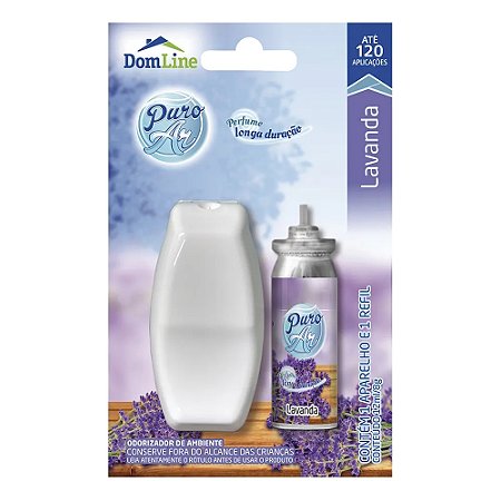 ODORIZADOR DE AMBIENTE PURO AR LAVANDA 12ML - DOM LINE