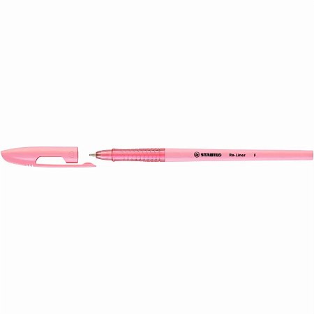 CANETA ESFEROGRÁFICA RE-LINER 0.7MM ROSA - STABILO