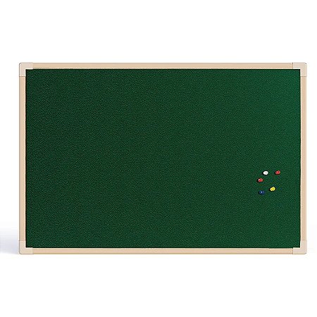 QUADRO DE AVISO FELTRO MADEIRA PINUS NEO 120CMX90CM - STALO