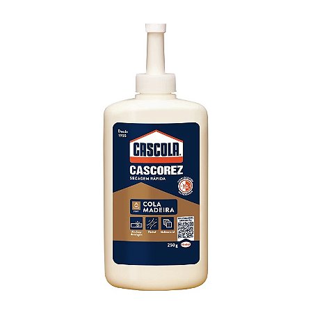 CASCOLA CASCOREZ COLA MADEIRA 250G - HENKEL