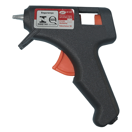 PISTOLA PARA COLA QUENTE HF-037 PEQUENA - KIT