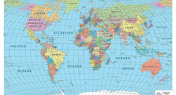 Fotos Mapa Del Mundo Paises El Mapa Del Mundo Con Las Fronteras Y Images