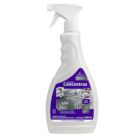 LIMPA INOX CONCENTRAX AUDAX - 500ML