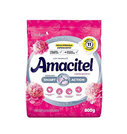 LAVA-ROUPAS AMACITEL ALEGRES ENCANTOS - 800G
