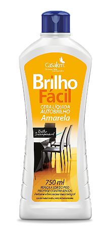 CERA LÍQUIDA AMARELA BRILHO FÁCIL - 750ML