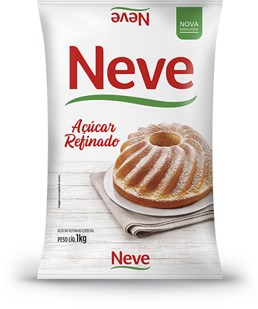 AÇÚCAR NEVE REFINADO - 1KG