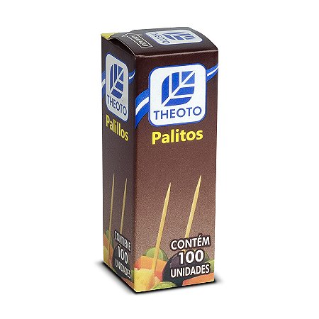 PALITO DE DENTE C/100 UNIDADES - THEOTO