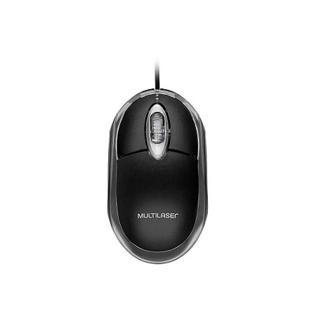 MOUSE ÓPTICO USB CLASSIC MO179 PRETO - MULTILASER