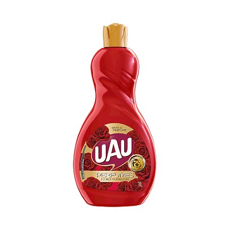 LIMPADOR PERFUMADO UAU PERFUMES FLORES VERMELHAS - 1L