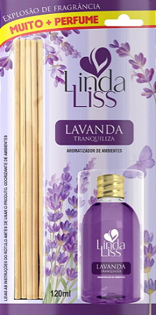 AROMATIZADOR DE AMBIENTES LAVANDA 120ML - LINDA LISS