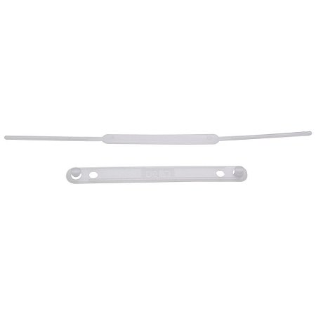 GRAMPO PLÁSTICO DELLOFIX 0301 BRANCO C/50 UNIDADES - DELLO