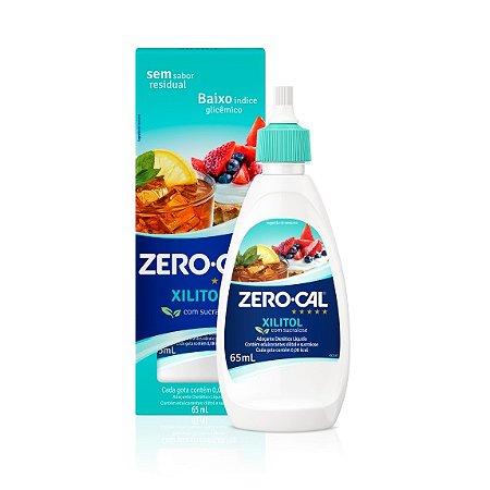 ADOÇANTE LÍQUIDO ZERO-CAL XILITOL - 65ML